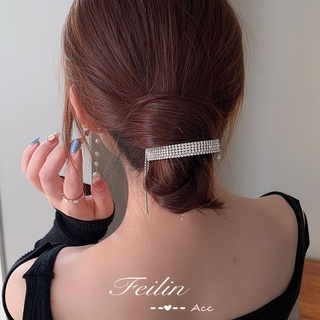 Sáng Tạo Pha Lê Viền Đầu Nhiều Màu Sắc Đuôi Ngựa Tóc Bóng Đầu Xoắn Kẹp Phụ Kiện Tóc Cho Nữ