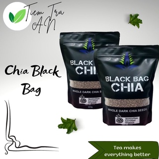 Hạt chia đen Úc Black Bag 500g organic