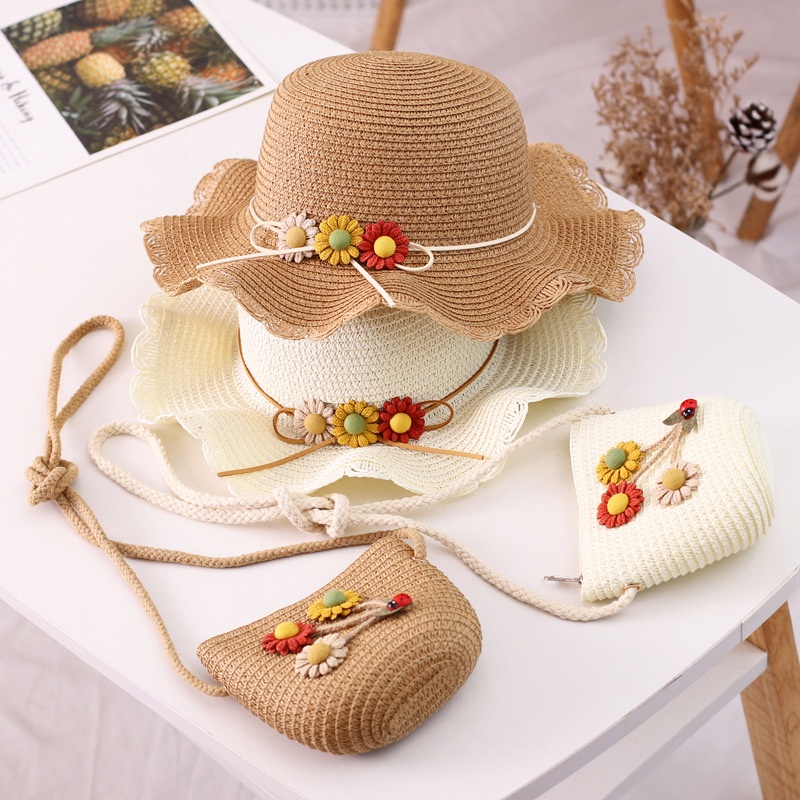 Nón Cói Rộng Vành Chống Nắng Thời Trang Mùa Hè Cho Mẹ Và Bé