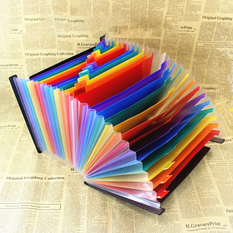 Túi Đựng Tài Liệu Khổ A4 48 Ngăn Chống Thấm Nước Tiện Dụng