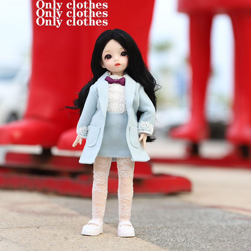 Trang phục đầm tỷ lệ 1/6 cho búp bê đồ chơi 30cm