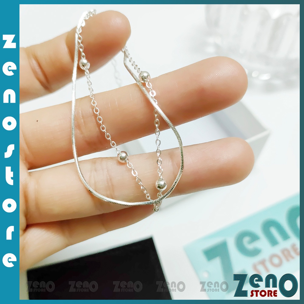 Vòng tay Titan ZenO (full box) LT04, lắc tay nữ cá tính mẫu Hàn Quốc