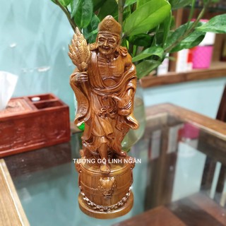 Tượng Tế công bằng gỗ thơm (cao 30 ngang 10 sâu 9 cm)