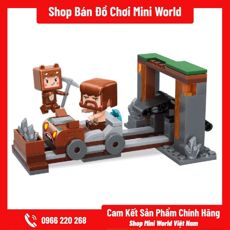 Lego Mini World Khai Thác Mỏ