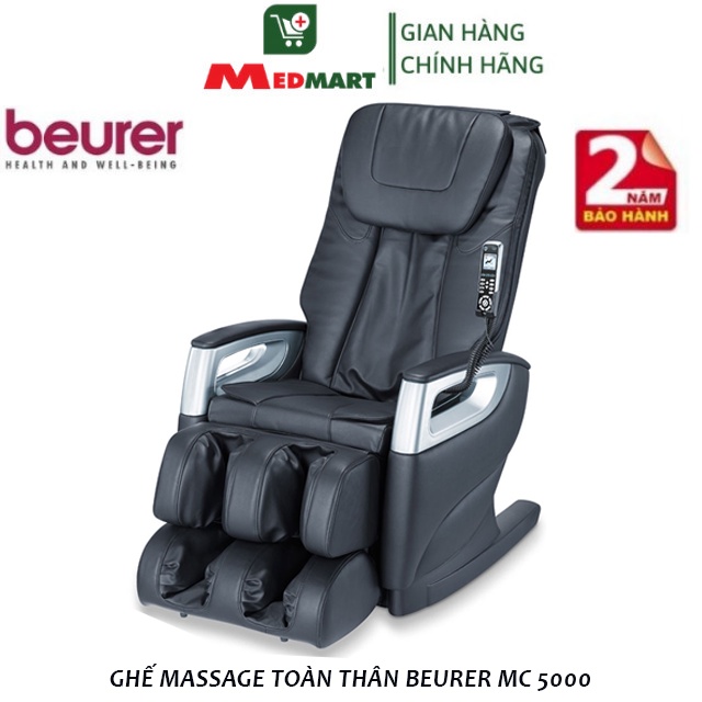 Ghế Massage Tự Động Toàn Đa Năng Beurer MC5000 [Nhập Khẩu Đức] Bảo Hành 24 Tháng - Medmart