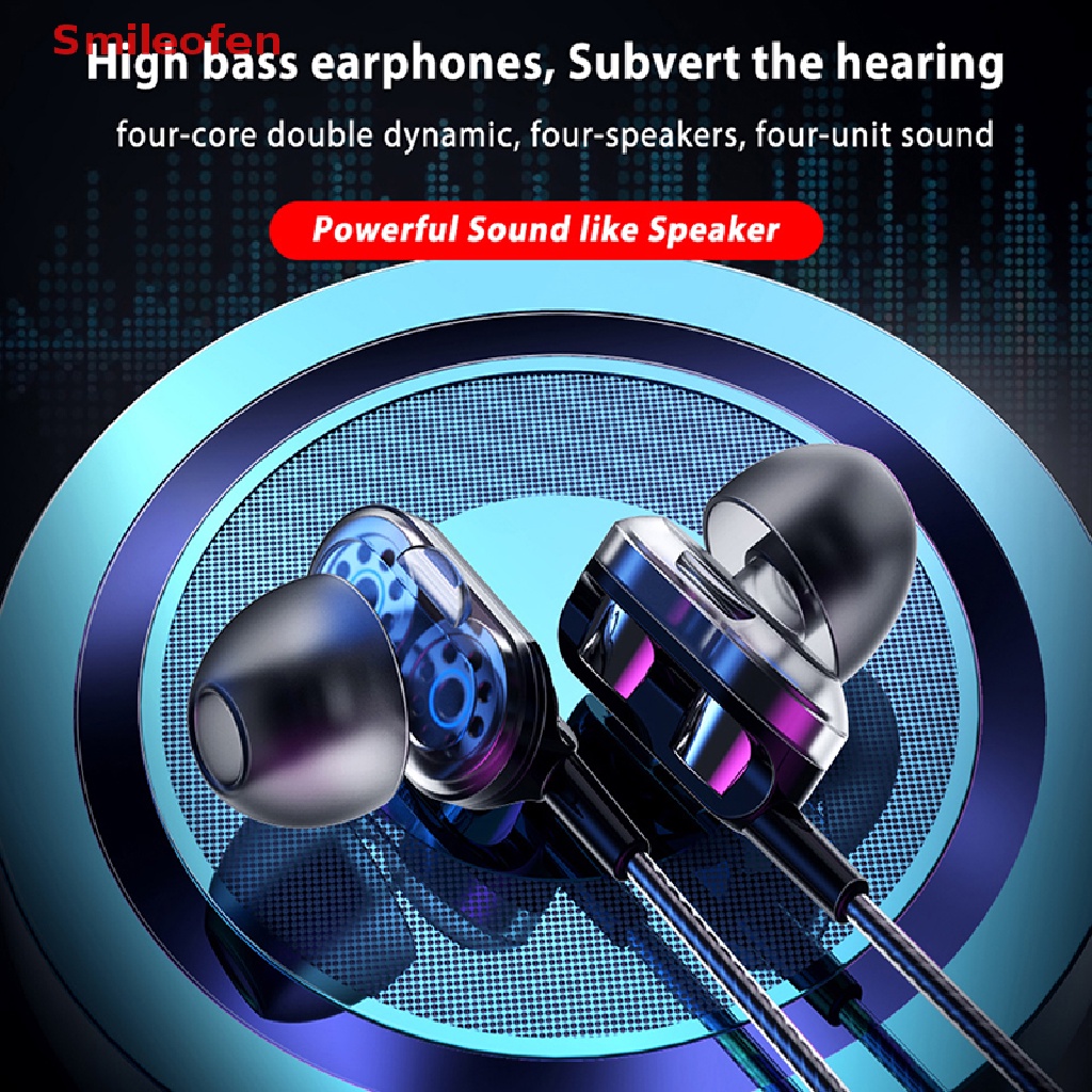 Tai Nghe Chơi Game Có Dây 6D Jack 3.5mm Kèm Mic Mới