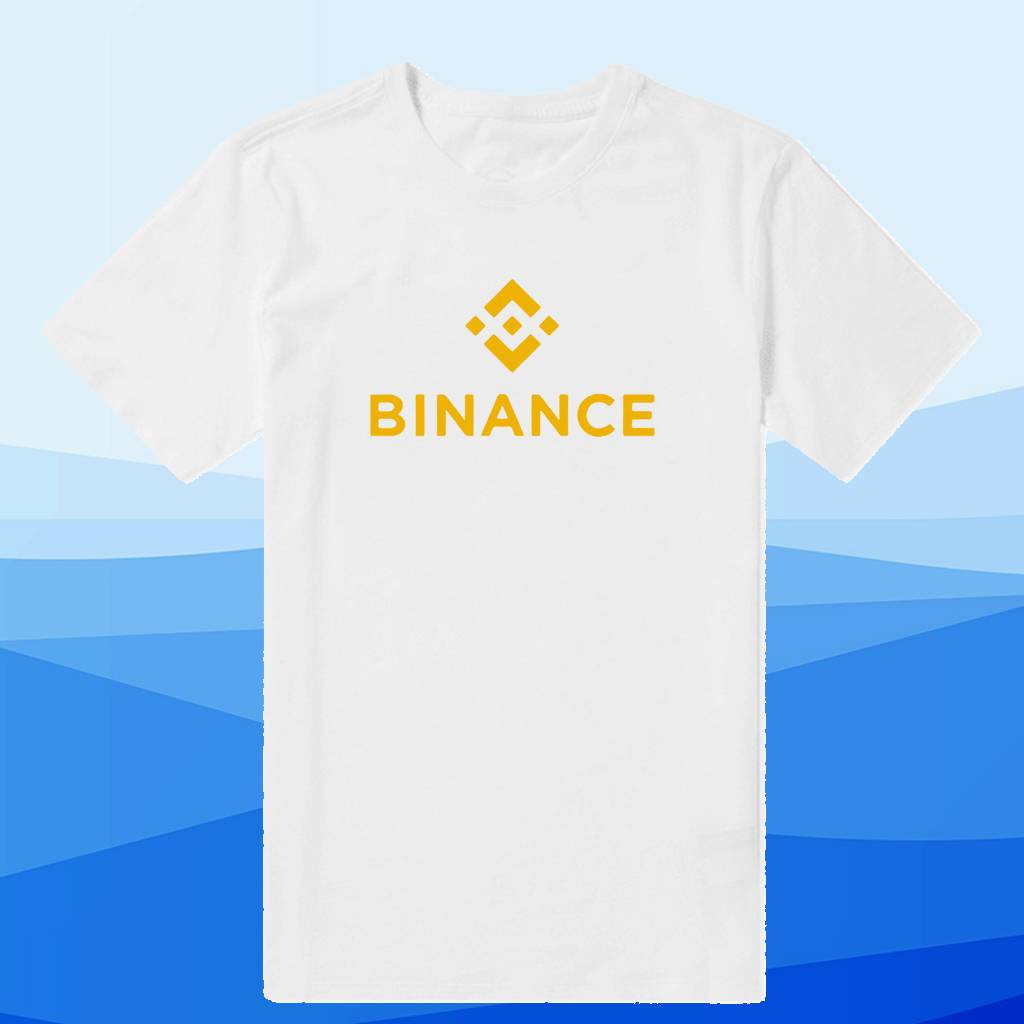 Áo thun Binance cổ tròn (cointshirt) màu đen và trắng M2879 | BigBuy360 - bigbuy360.vn