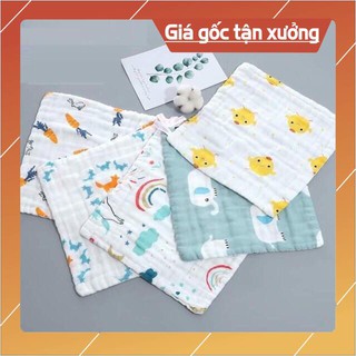 SET 5 KHĂN XÔ RỬA MẶT 6 LỚP