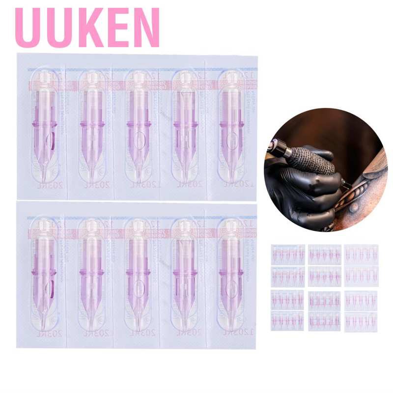 Hộp 10 kim xăm dùng một lần tiện lợi bảo vệ sức khỏe
