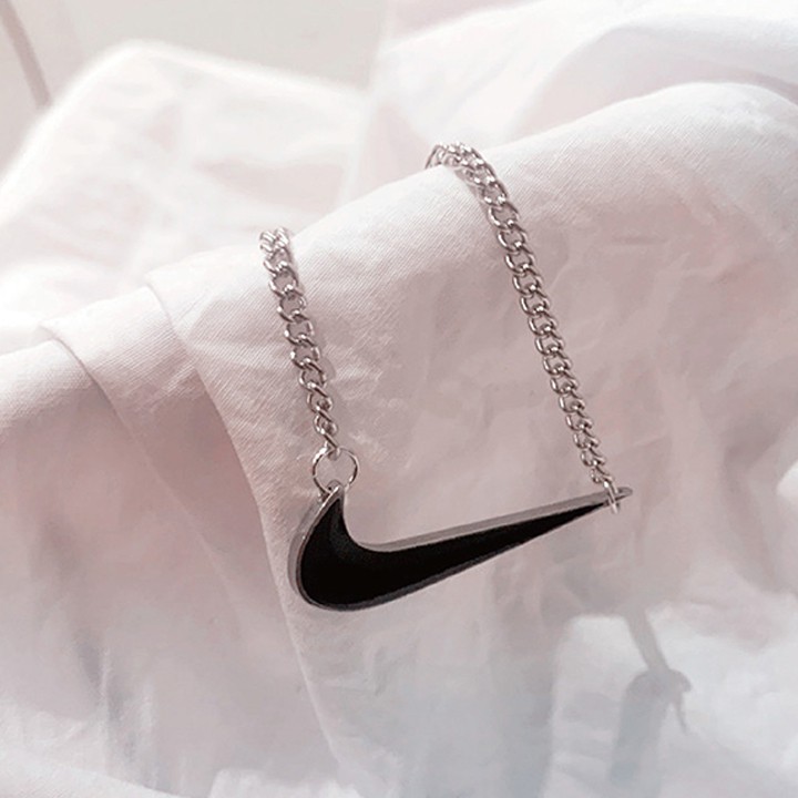 Dây Chuyền Mặt Hình Logo Nike Độc Đáo Dành Cho Cặp Đôi-cuppe