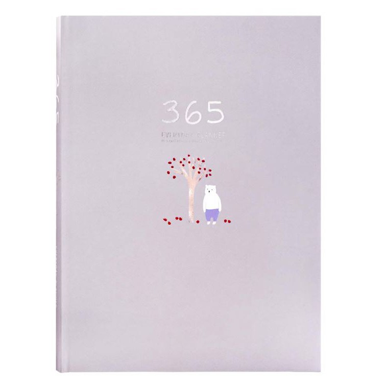 Sổ Kế Hoạch Nhật Ký 365 Ngày Life Planner (Tặng Kèm 2 Tấm Sticker Mini)