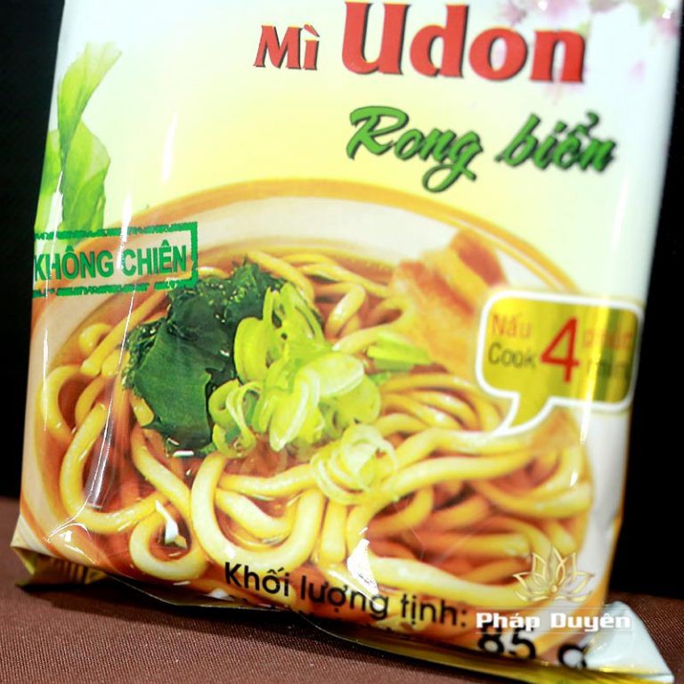 Thực Phẩm Chay - Mì Udon Rong Biển Không Chiên