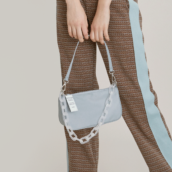 Túi đeo vai phối dây xích thời trang cho nữ