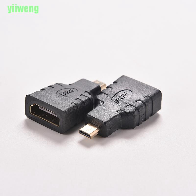 Đầu Chuyển Đổi Micro Hdmi (type D) Sang Hdmi (type A) Cho Hdtv