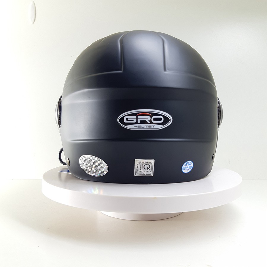 Mũ bảo hiểm nửa đầu ST21 GRO chính hãng, có kính dài và kính ngắn, nhiều màu dành cho nam, bảo hành 12 tháng