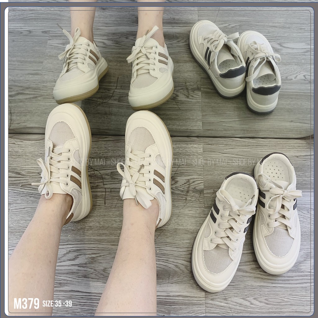 Giày thể thao nữ đế cao 3 phân M379 SHOEBYMAI