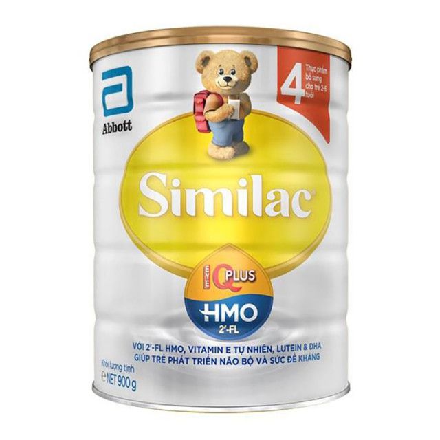 Sữa bột similac 4 900g mẫu mới có HMO ( date 2020)