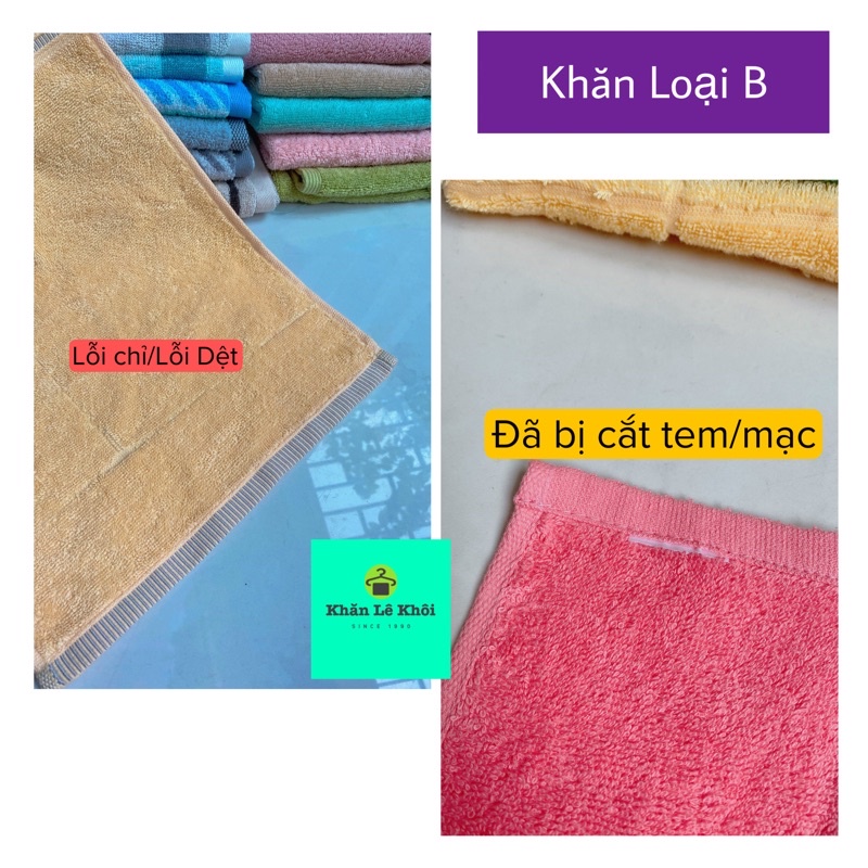 Khăn lau tay Xuất Hàn 100% cotton SONGWOL - Móc Treo tiện dụng, Nhiều màu đẹp