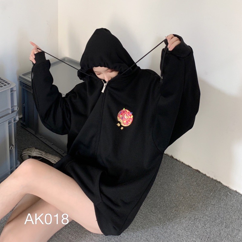 Áo khoác nam nữ VN CLO chất nỉ in hình WANNALAB - AK018