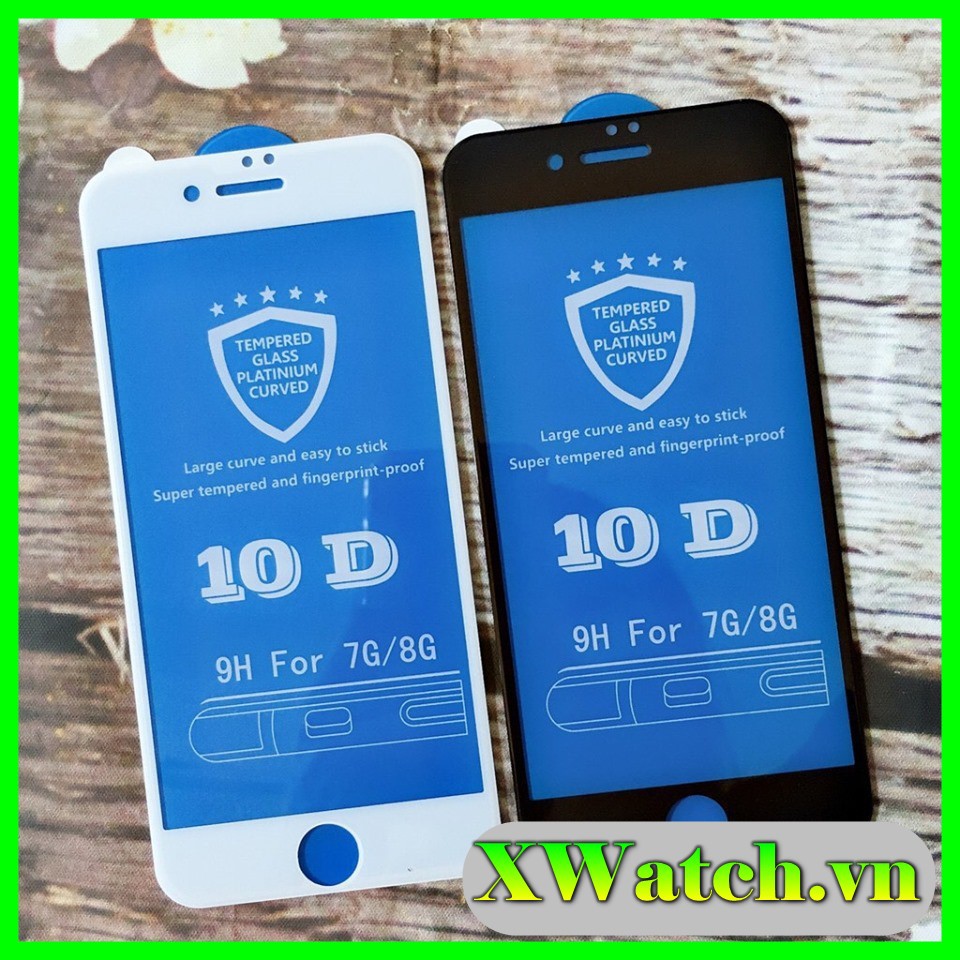 Cường Lực iphone 10D Full Màn Cho Iphone 12 / 12 pro/ 12 pro max7plus 8Plus X / Xs max / 11 pro max
