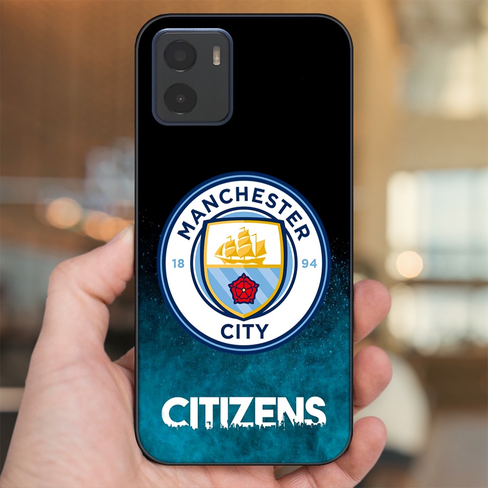 Ốp lưng Vivo Y15s, Y15a viền đen in hình Manchester City MC