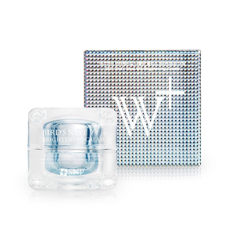 Kem dưỡng trắng và ngăn ngừa lão hóa tinh chất tổ yến - BIRD'S NEST W+ BRIGHTENING CREAM 50gr, cải thiện nếp nhăn
