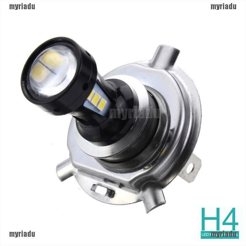 Đèn Pha Led H4 3030 18 Smd 6500k 12-24v Cho Xe Mô Tô