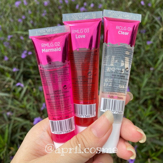 ✨SON BÓNG RUBY KISSES JELLY LIPPIES✨