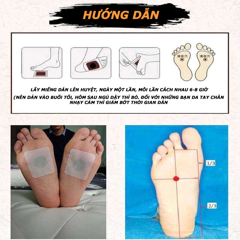 Hộp 30 Miếng Dán Tăng Trưởng Chiều Cao Cho Thanh Niên.