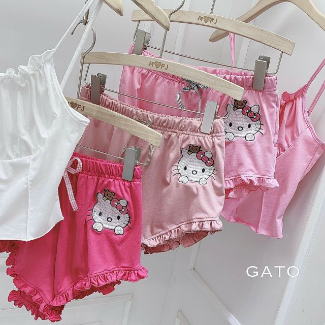 Bộ ngủ hello kitty cưng xỉu Siêu hot