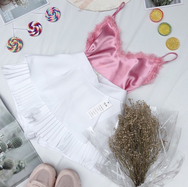 Chân váy 2 tầng xếp ly hàng đẹp hình thật - CAROTSHOP | BigBuy360 - bigbuy360.vn