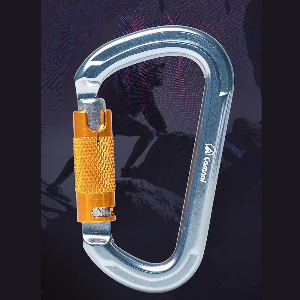 Móc Khóa Leo Núi Bằng Hợp Kim Nhôm Nhiều Màu Sắc Chất Lượng Cao