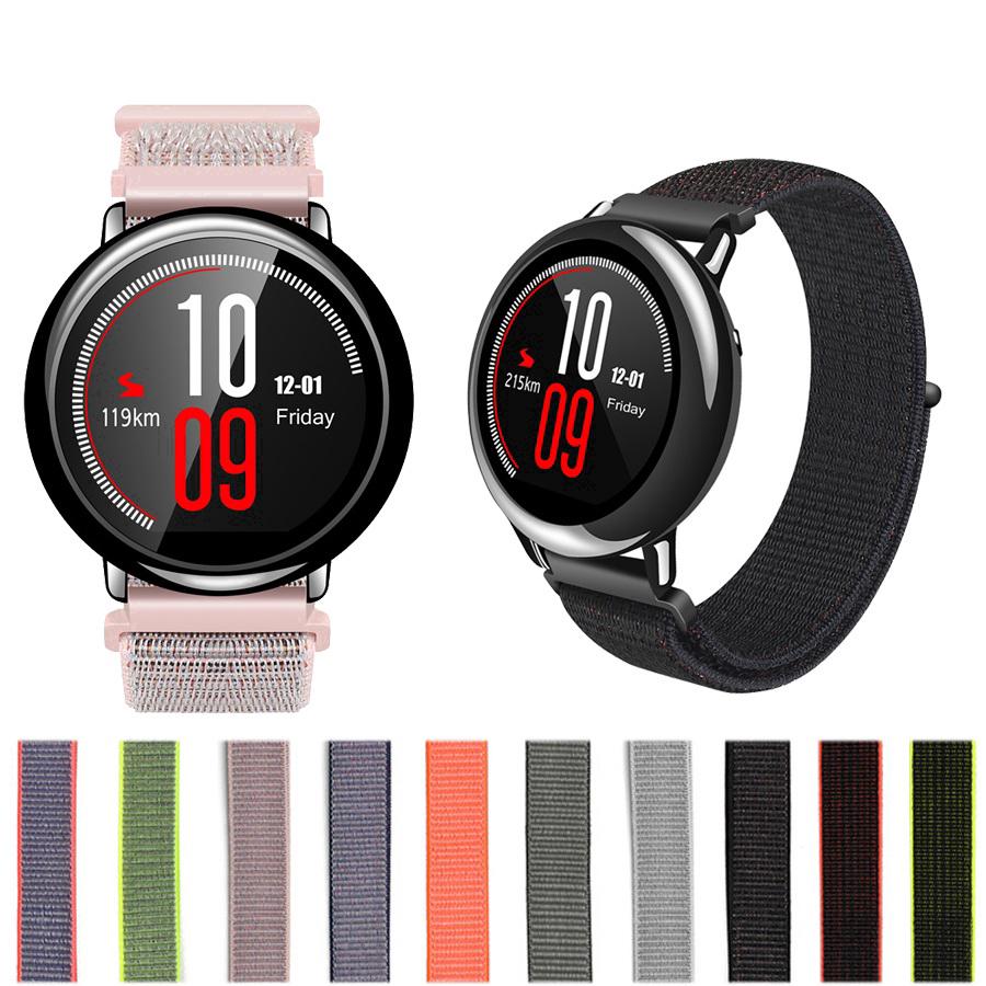 Dây đeo sợi nylon 22mm cho đồng hồ thông minh Xiaomi Huami Amazfit stratos Pace