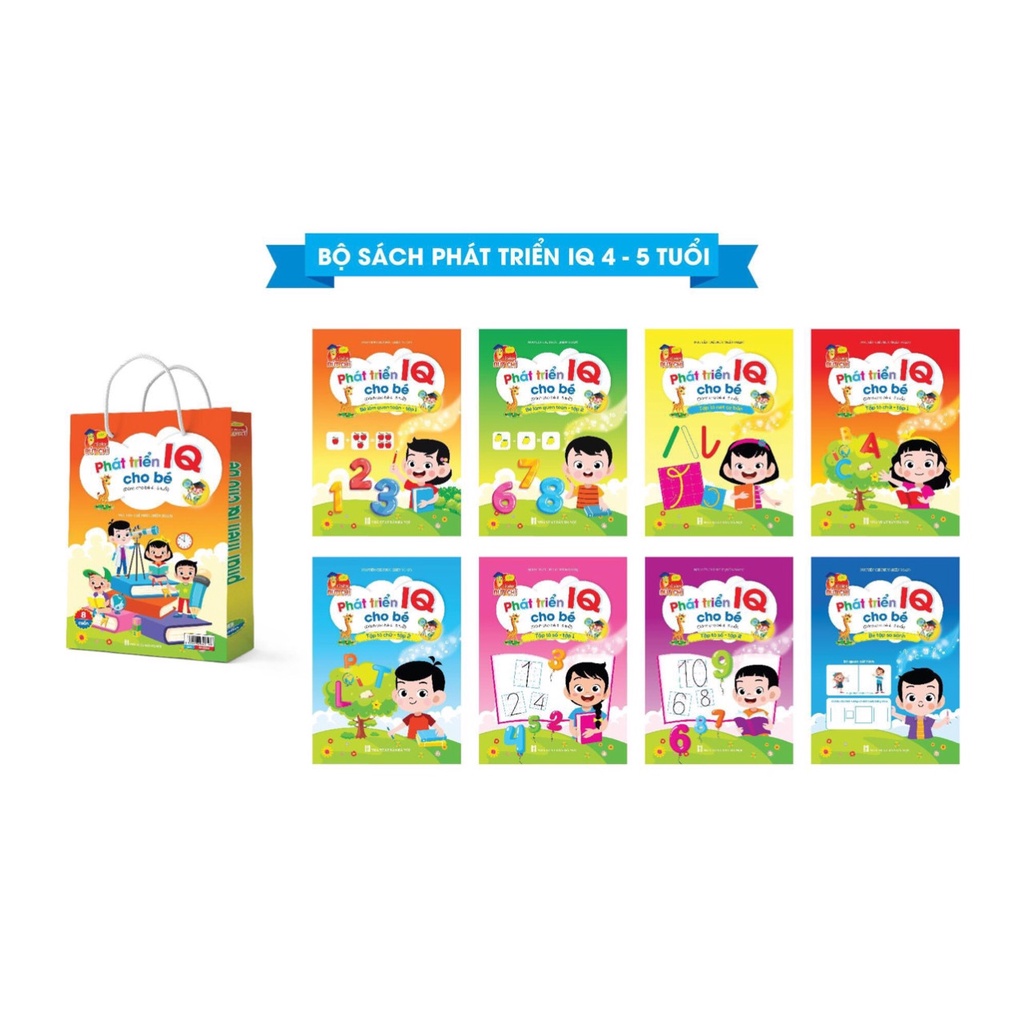 Sách - Bộ Sách Tô Màu - Dành cho trẻ từ 3 - 4 tuổi (8 cuốn)