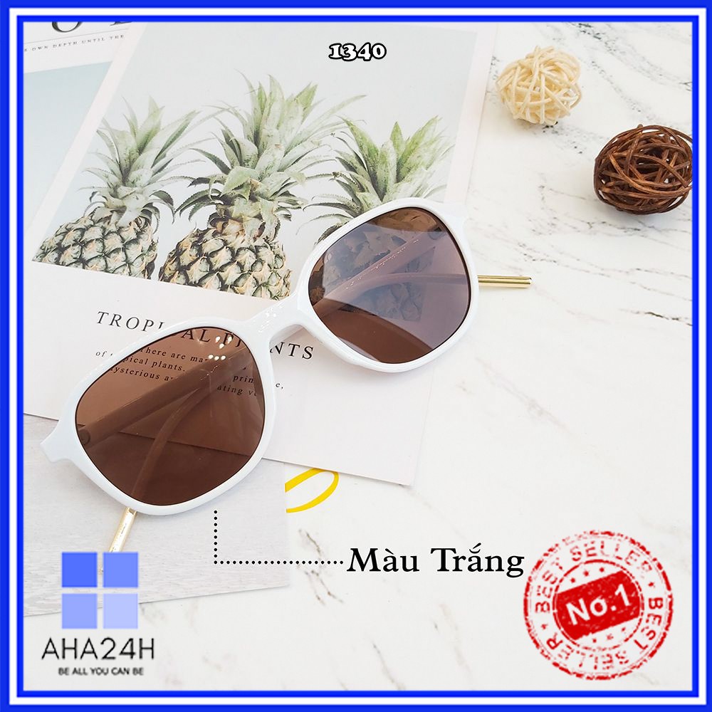 Mắt kính oval hàn quốc nhựa dẻo cao cấp💖FREESHIP💖gọng kính mát nữ unisex thời trang AH1340 | BigBuy360 - bigbuy360.vn