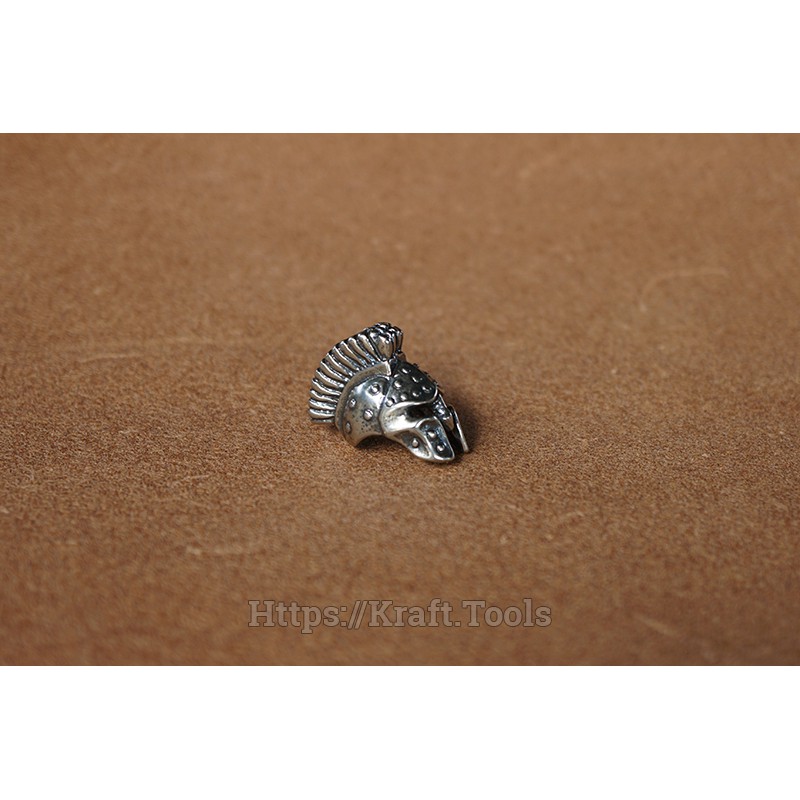 Bead Spartan EDC đồng trắng 6mm