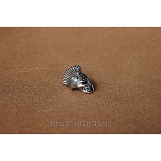Bead Spartan EDC đồng trắng 6mm