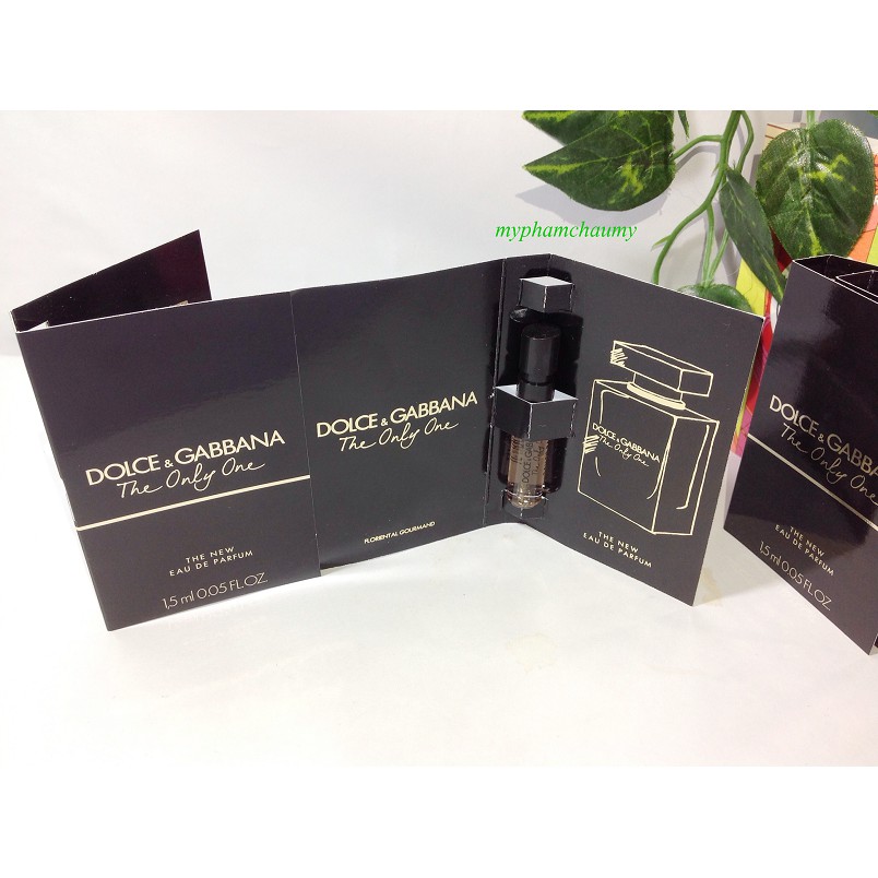 Mẫu Thử Nước Hoa Vial Nữ Dolce and Gabbana The Only One