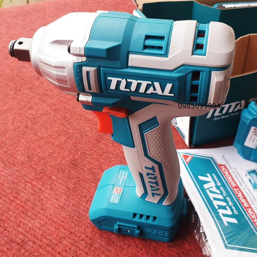 Máy vặn siết bulong dùng pin sạc Lithium 20V TOTAL TIWLI2001 Brushless không chổi than siết vặn bu lông chính hãng