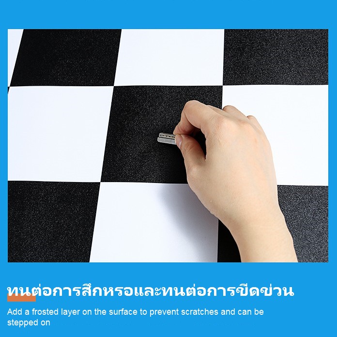 Giấy Dán Sàn Nhà Vệ Sinh Ban Công Tự Dính Bằng PVC Chống Trượt Chống Mài Mòn
