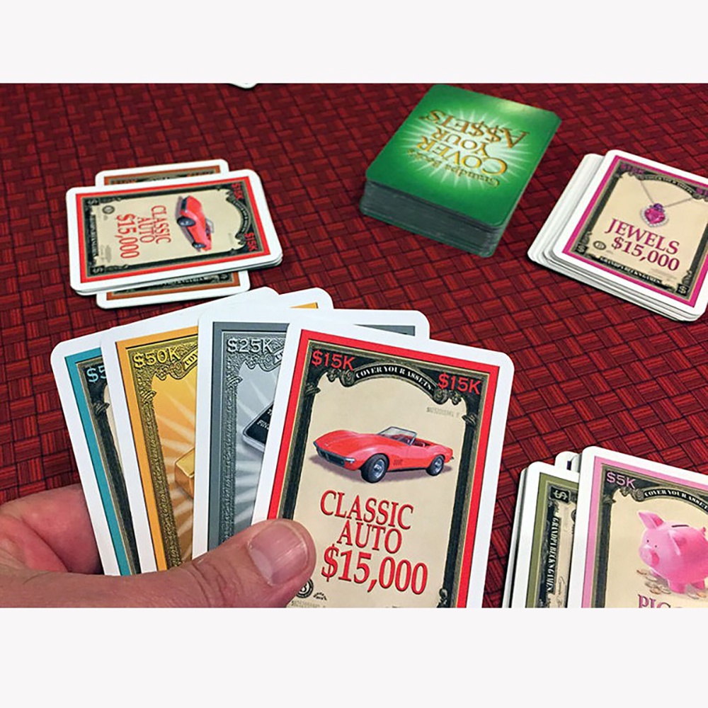 Grandpa Beck’s Cover Your Assets Card Game Bộ Thẻ Board Game Giải Trí BG81-2