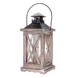 Đèn lồng sắt phong cách vintage thời trang