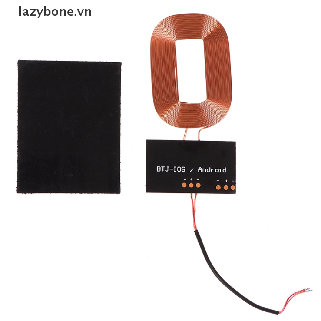 {HOT} Wireless Charger Receiver Module PCBA Board Coil Universal Qi Andrews DIY {lazybone.vn}