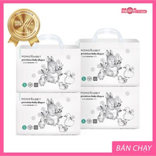 Tã/ Bỉm quần/dán MOMO RABBIT nội địa HÀN Quốc S50/M44/L40/XL36/ và L28/XL22/XXL18
