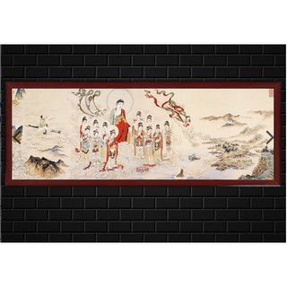 Tranh Thư Pháp - in tranh trên vải  canvas kim sa cao cấp -khách hàng tự lồng khung - nhiều mẫu thiết kế-  GIÁ XƯỞNG