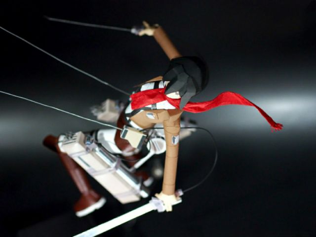 Mô hình giấy anime  Mikasa Ackerman