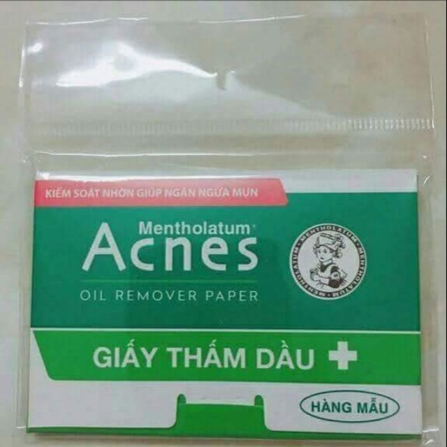 Giấy thấm dầu Acnes