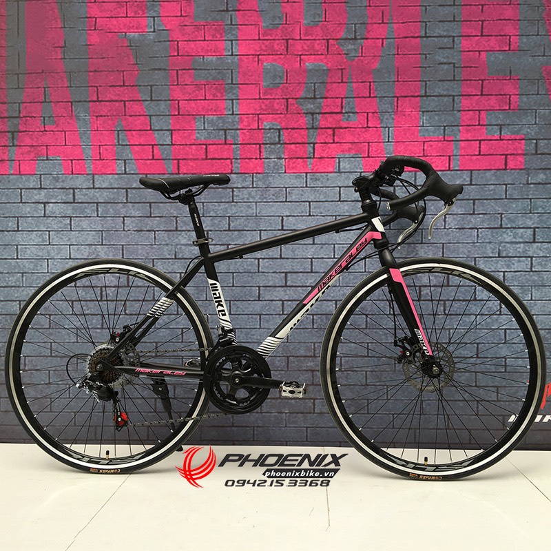 Xe đạp touring MAKE 700cc tay cong 2022 siêu rẻ