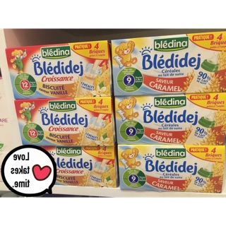Sữa nước bledina 9/12m đủ vị