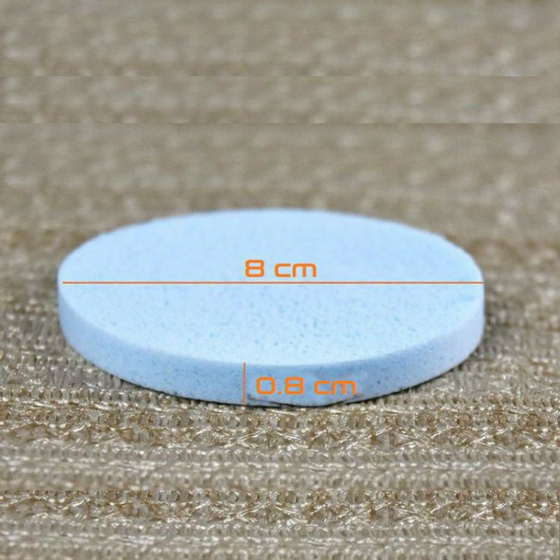 Bọt biển - Bông nở rửa mặt Chivey 12 miếng / Miếng mút rửa mặt bọt biển dạng nén | BigBuy360 - bigbuy360.vn